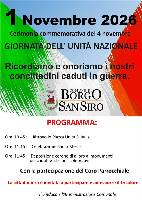 giornata unità nazionale
